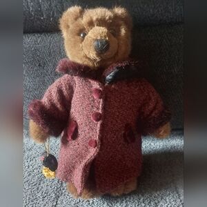 Russ Berrie Bears from the Past - "Olivia" - Teddy Bear 13” Missing Hat